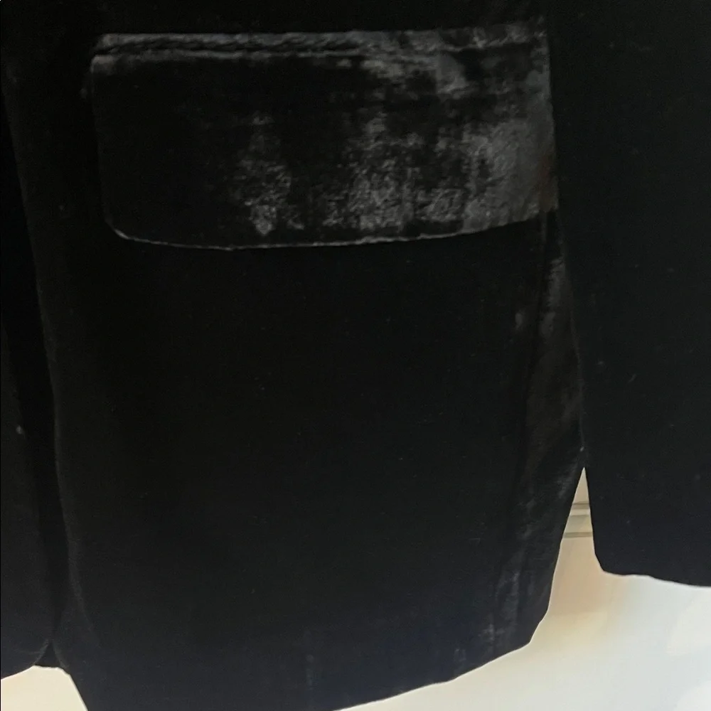 COS Black Velvet Blazer size 14 NWOT - Picture 5 of 11